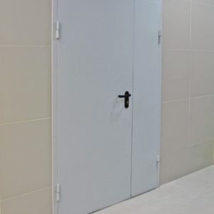 Противопожарная полуторная глухая дверь / серия FRM7278